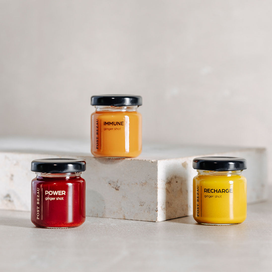 POST BEZAU JUICE Detox Kur Ginger Shots